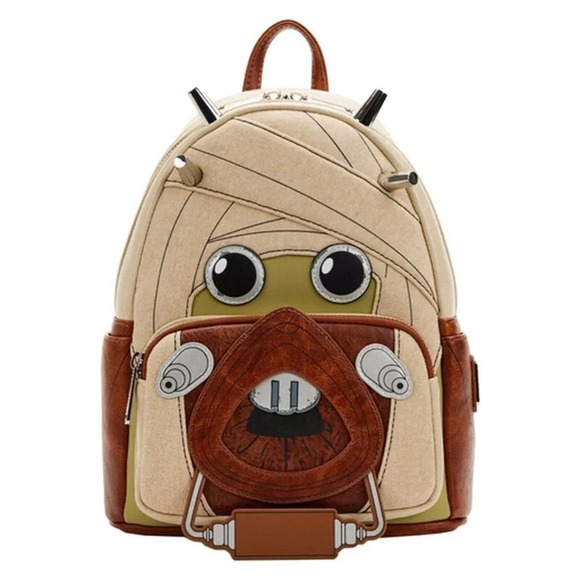 Disney Star Wars Tusken Raider Loungefly mini-backpack. SDCC EXCLUSIVE​ - Picture 1 of 6